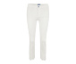 Damskie spodnie dżinsowe o długości 7/8, białe
