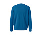 Sweter z kaszmiru z okrągłym wycięciem pod szyją, niebieski 