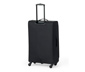 Lekka walizka tekstylna ok. 90 l, czarna
