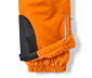 Spodnie narciarskie, pomarańczowe