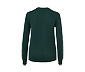 Sweter z dzianiny z wzorem warkoczowym, zielony