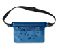 Wodoodporna niebieska torebka-nerka z regulowanym paskiem do noszenia