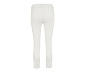 Damskie spodnie dżinsowe o długości 7/8, białe