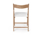 Składane krzesło z drewna jesionowego posiadającego certyfikat FSC®