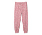 Piżama świecąca w ciemności z bawełną ekologiczną, różowa