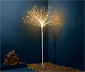 Drzewko z mikro-żarówkami LED