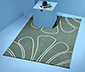 Bawełniany dywan z nadrukiem