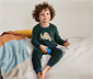 Dziecięca piżama welurowa, z morsem