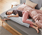 Poszewki na poduszki ze wzmocnionej bawełny dla osób śpiących na boku, 2 sztuki, po ok. 120 x 40 cm