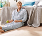 Tkana piżama z bawełny ekologicznej 
