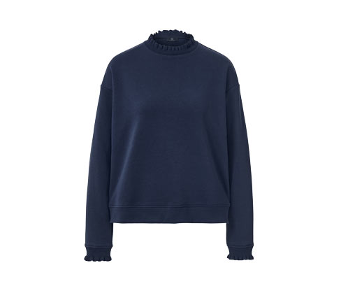 Bluza dresowa z dzianinowymi detalami Tchibo