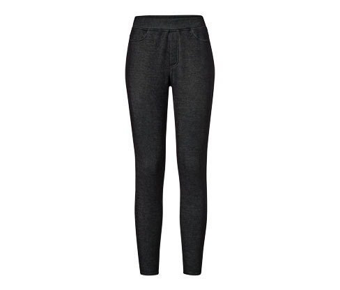 Ocieplane legginsy stylizowane na dżinsy Tchibo