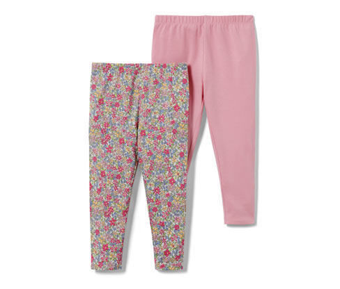 Legginsy dziecięce w kwiatki Tchibo