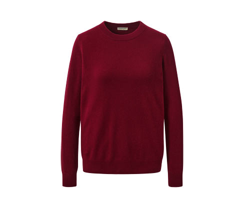 Sweter z delikatnej dzianiny z kaszmirem Tchibo