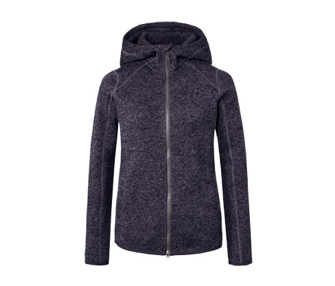 Bluza z kapturem z dzianiny polarowej Tchibo