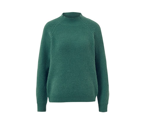 Sweter o grubym splocie ze stójką Tchibo