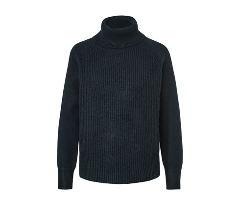 Sweter o grubym splocie z golfem Tchibo
