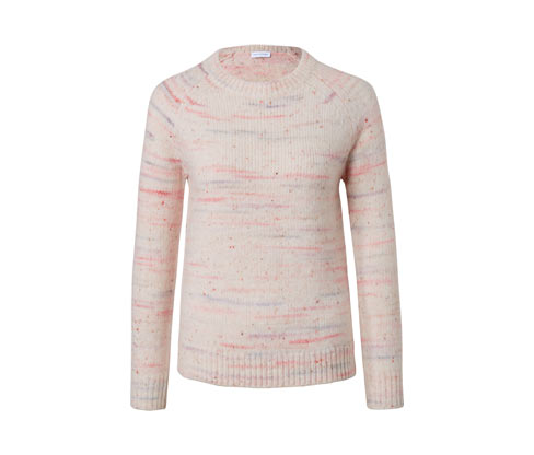 Sweter o grubym splocie z efektowną przędzą Tchibo