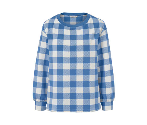 Bluza w kratkę Tchibo