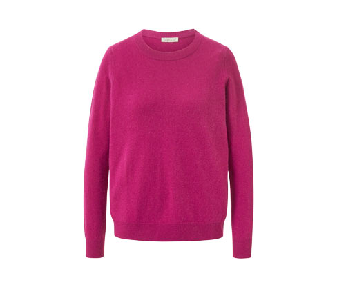 Sweter z delikatnej dzianiny z kaszmirem Tchibo