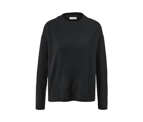 Sweter z delikatnej dzianiny z kaszmirem Tchibo