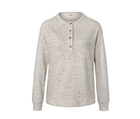 Bluza z plisą guzikową Tchibo
