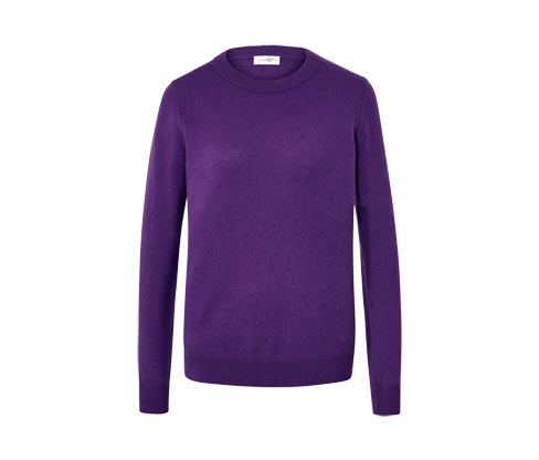 Sweter z delikatnej dzianiny z kaszmirem Tchibo