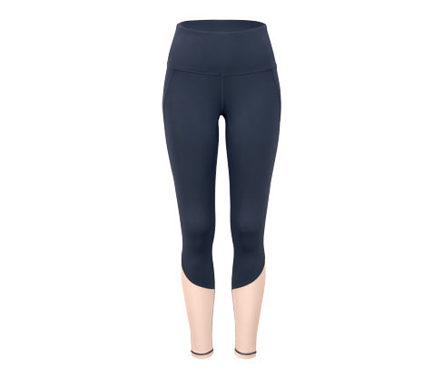 Legginsy sportowe w szerokie pasy Tchibo