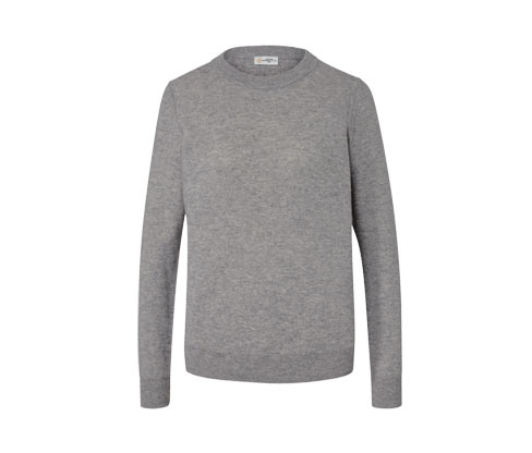 Sweter z delikatnej dzianiny z kaszmirem Tchibo