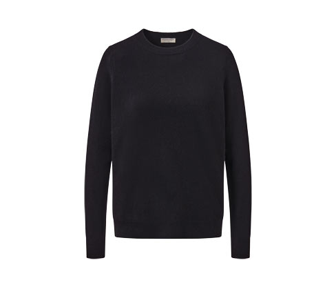 Sweter z delikatnej dzianiny z kaszmirem Tchibo