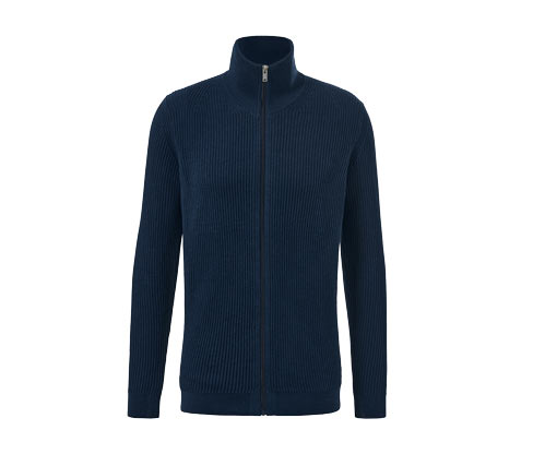Rozpinana bluza z dzianiny Tchibo