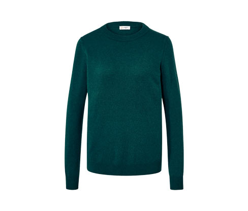 Sweter z delikatnej dzianiny z kaszmirem Tchibo