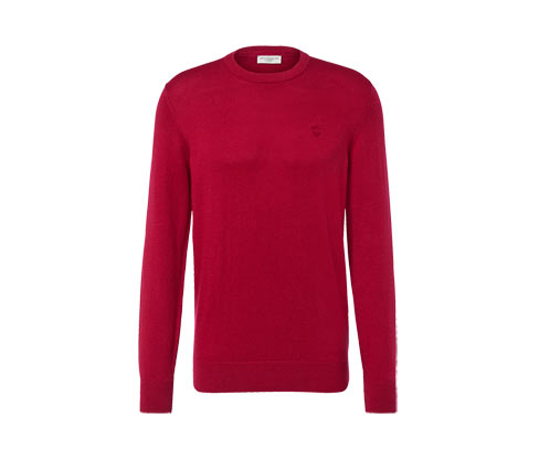 Sweter z okrągłym wycięciem pod szyją Tchibo