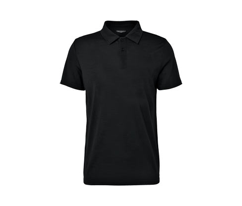 Koszulka polo z wełną merino Tchibo