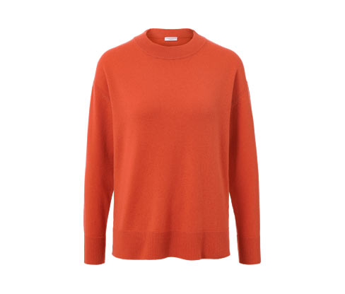 Sweter z delikatnej dzianiny z kaszmirem Tchibo