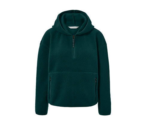 Bluza z kapturem z pluszu Tchibo