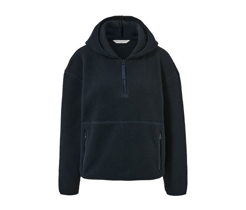 Bluza z kapturem z pluszu Tchibo