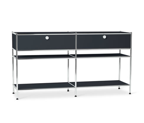 Konsola metalowa „CN3” z 2 szufladami Tchibo