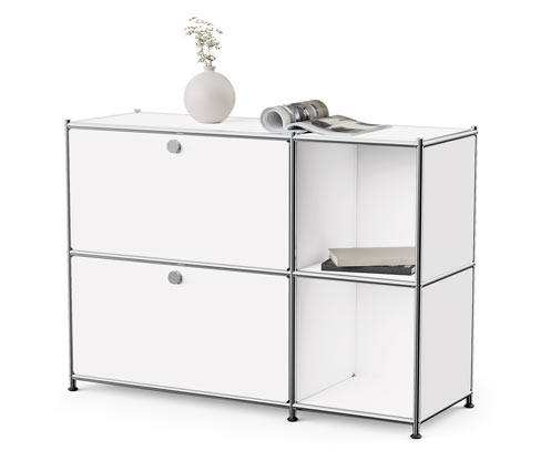 Metalowa szafka typu sideboard „CN3” z 2 klapami Tchibo
