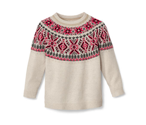 Dziecięcy sweter z norweskim wzorem Tchibo