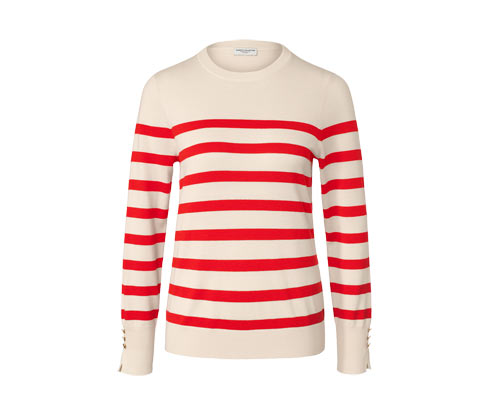 Cienki sweter w paski Tchibo