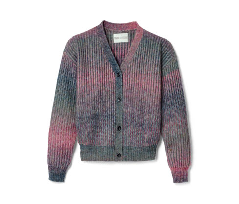 Sweter rozpinany z wełną Tchibo