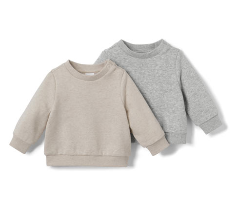 Bluzy niemowlęce z drapaną stroną wewnętrzną Tchibo