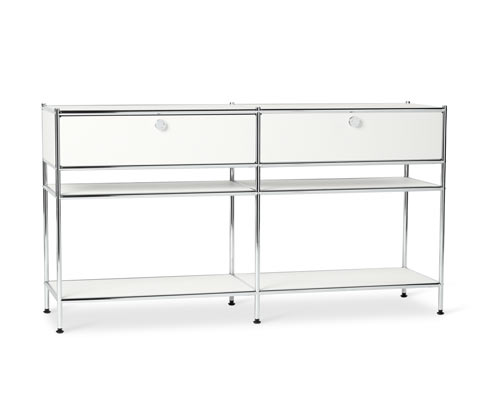 Konsola metalowa „CN3” z 2 szufladami Tchibo