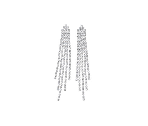 Kolczyki Sparkle Fringes Tchibo