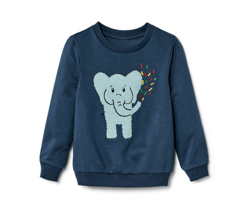 Bluza dziecięca z drapaną stroną wewnętrzną Tchibo