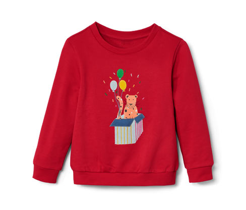 Bluza dziecięca z drapaną stroną wewnętrzną Tchibo