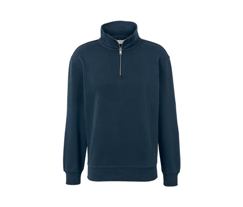Bluza z kołnierzem typu troyer Tchibo