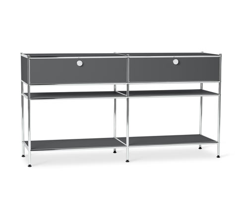 Konsola metalowa „CN3” z 2 szufladami Tchibo
