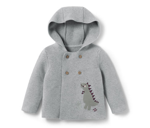 Sweter rozpinany z aplikacją Tchibo